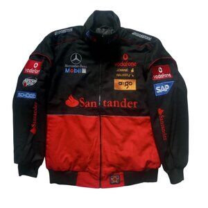 NASCAR Santander Mercedes-Benz Racing Jacket – Size M – Motorsport Style